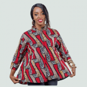 Chemisier imprimé africain