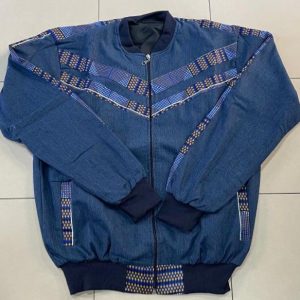 Veste Wax Bleue