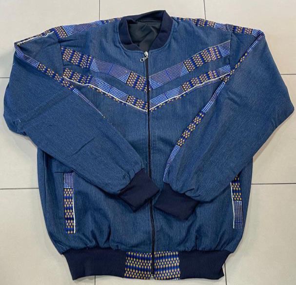 Veste Wax Bleue